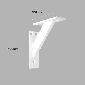 Pair of MODERN ALUMINUM Shelf Brackets Support Decorative - Etsy