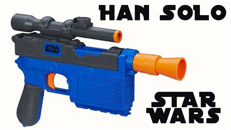 Nerf Han Solo Star Wars Blaster | Magicbiber - YouTube