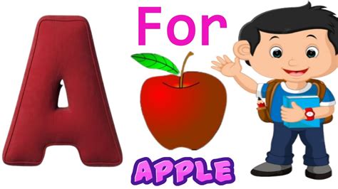 Phonic song for toddlers| A for Apple 🍎|phonics sound of Alphabet A to Z|ABC phonic Rhymes ...