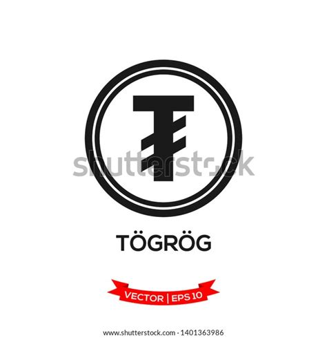 Mongolia Banking Currency Symbol Togrog Vector Stock Vector (Royalty ...