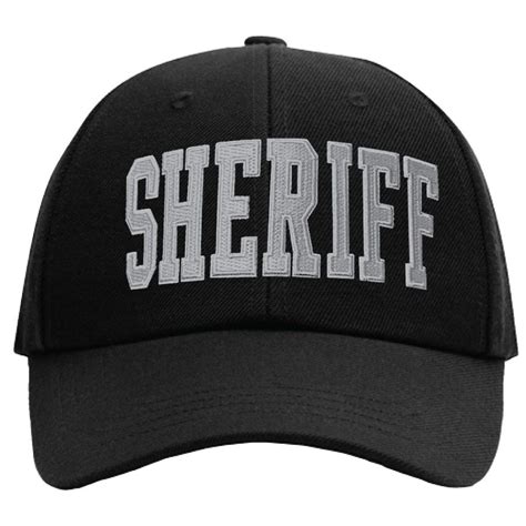 Hat with Sheriff ID - Owl Badges