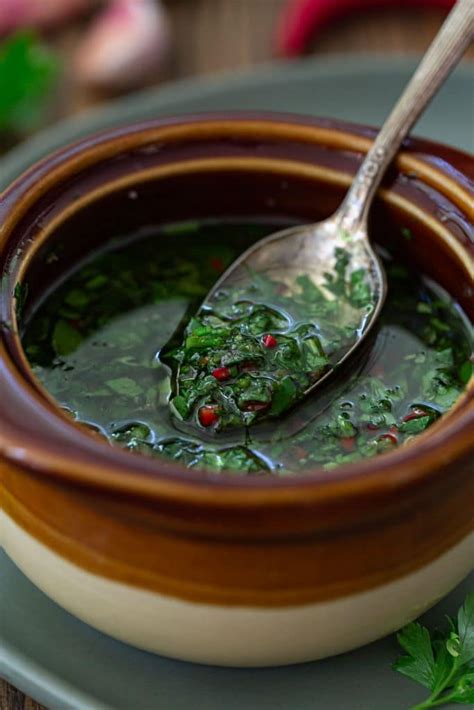 Argentinian Chimichurri Sauce Recipe - Olivia's Cuisine