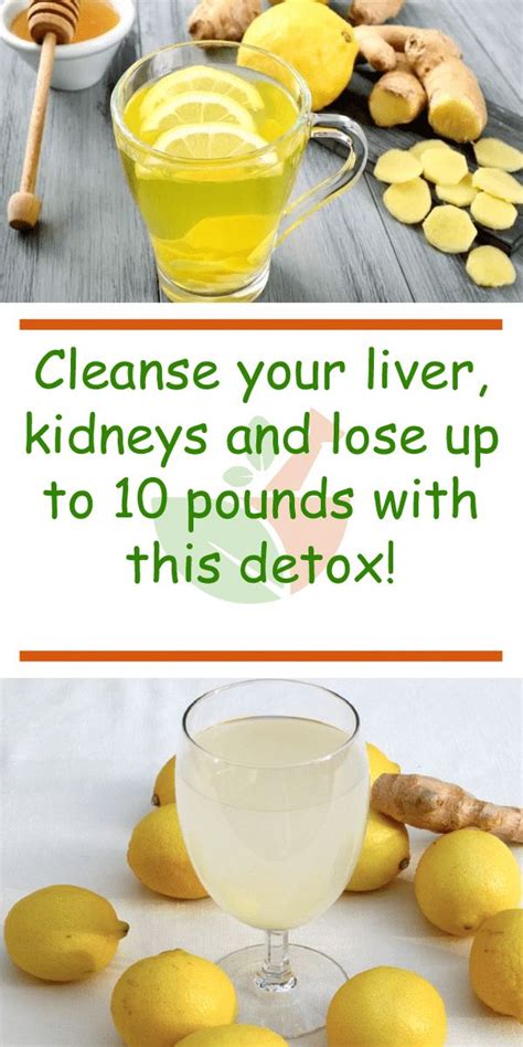 Cleanse your liver, kidneys and lose up to 10 pounds with this detox! - Our Home Remedy # ...