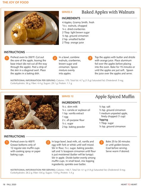 Sweet, Heart-Healthy Apple Recipes | WakeMed Voices Blog