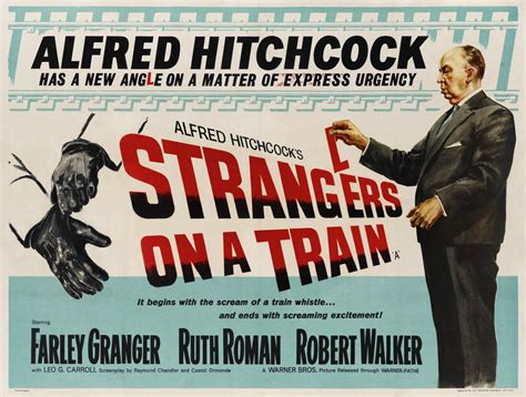 Strangers on a Train (1951) [3244x2454] : r/MoviePosterPorn