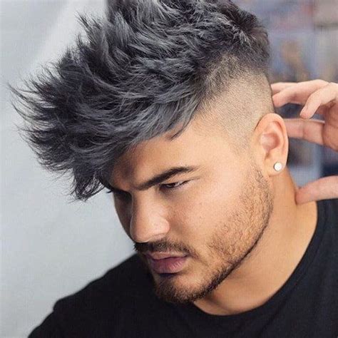 50+ Hottest Hair Color Ideas For Men | Grey hair men, Grey hair color ...