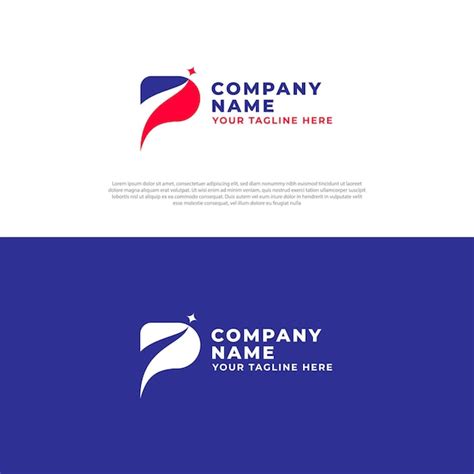 Premium Vector | P logo design