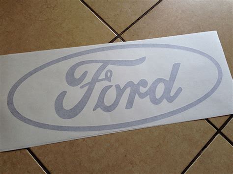 Ford Logo Decals