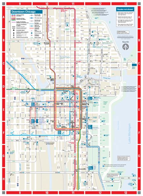 Printable Map Of Downtown Chicago Attractions | Printable Maps