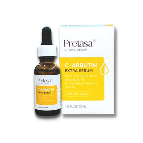 Pretasa C Arbutin | Serum Arbutin Pretasa mờ nám dưỡng trắng da – Dr.Da liễu của bạn