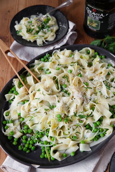 Braised Leeks with Peas - Colavita Recipes