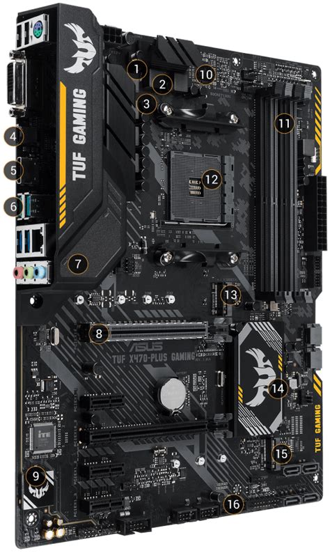 TUF X470-PLUS GAMING | Motherboards | ASUS USA