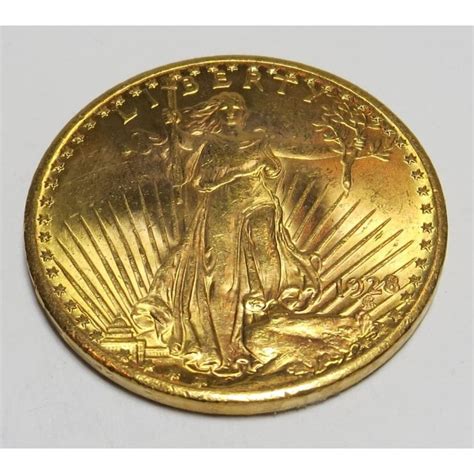 1928 $20 Gold Saint Gaudens Double Eagle