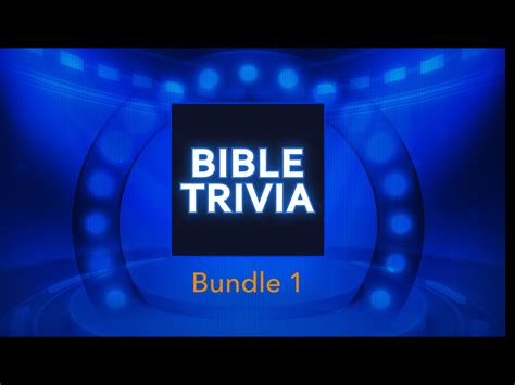 Bible Trivia Games Bundle 1 | Children's Ministry Deals | Games | WorshipHouse Kids