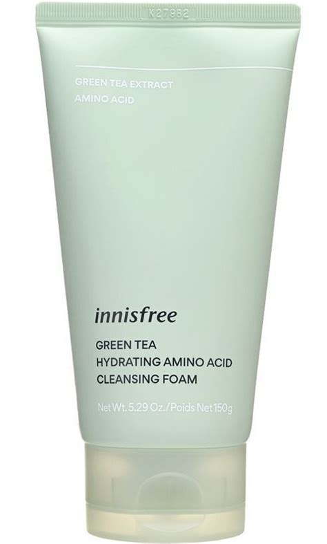 innisfree Green Tea Hydrating Amino Acid Cleansing Foam ingredients (Explained)