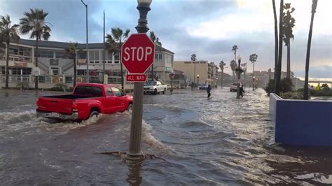 Flooding in Ocean Beach 1/6/2016 San Diego - YouTube