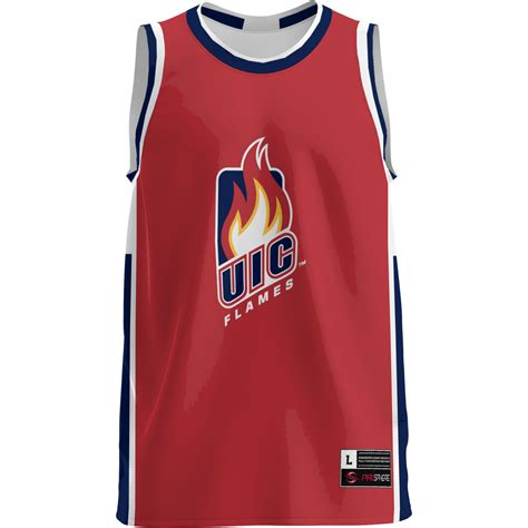 UIC Flames Basketball Jersey – Red – Munizka Store