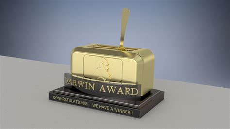 Darwin Award by Adam Robinson at Coroflot.com