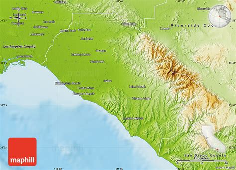 Orange County Elevation Map - Drucie Kimberley