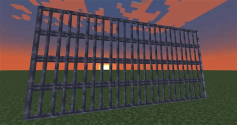 Even iron bars Minecraft Texture Pack