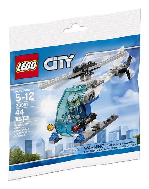 LEGO City Police Helicopter 30351 Polybag Set (44 Pieces) - Walmart.com - Walmart.com