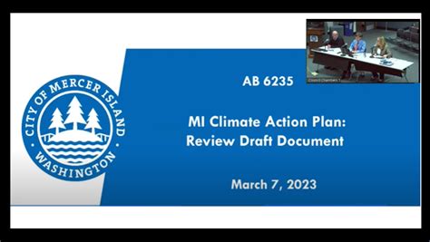 Climate Action Plan | Let's Talk Mercer Island