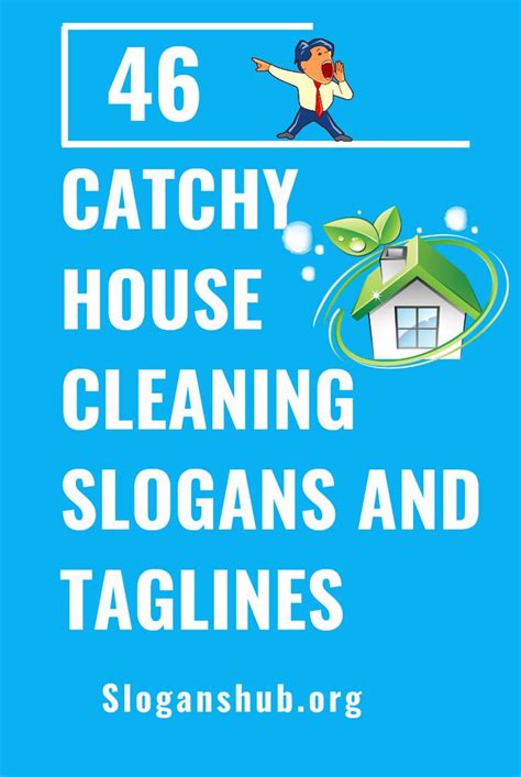 46 Catchy House Cleaning Slogans and Taglines | Cleaning company names ...