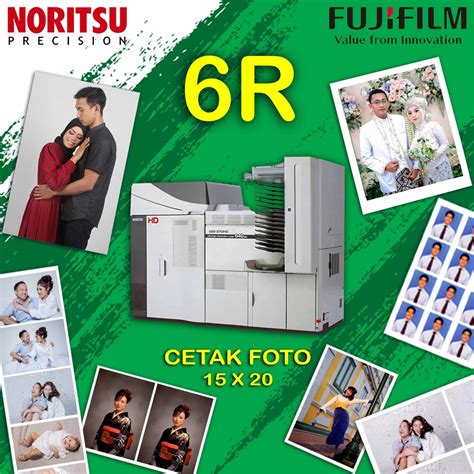 Jual CETAK FOTO/PHOTO KERTAS/PAPER FUJIFILM/DIGIMAX 6R 15 x 20 MESIN NORITSU PHOTO LAB ...