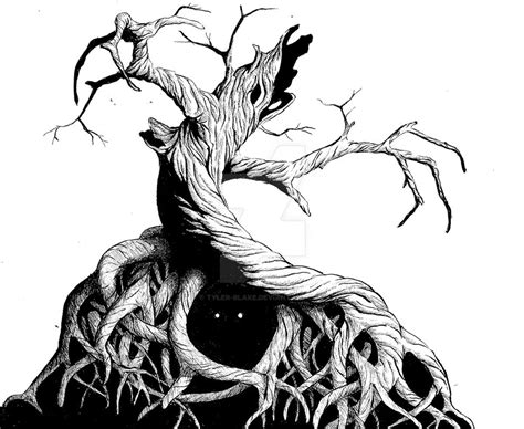 Creepy Tree by Tyler-Blake on DeviantArt