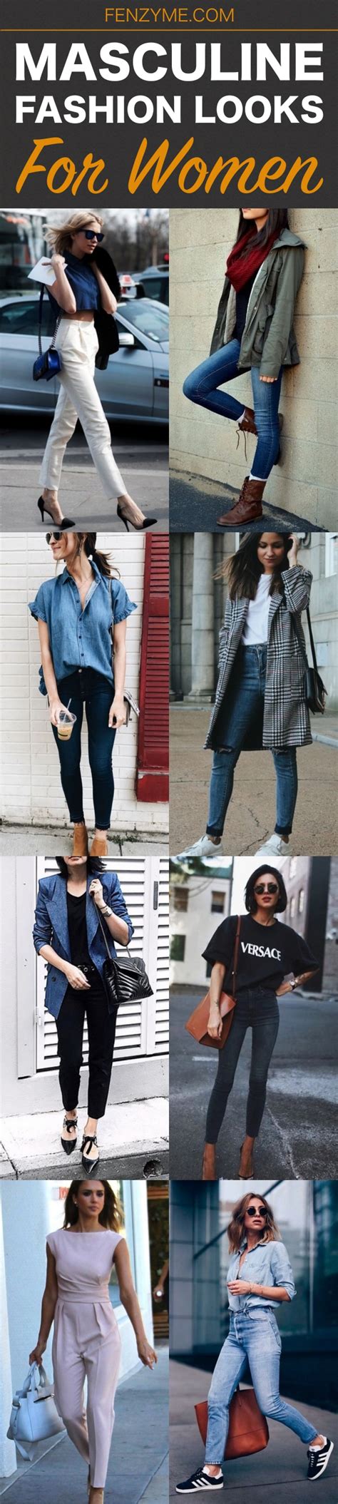 35 Perfect Masculine Fashion Looks for Women to Copy