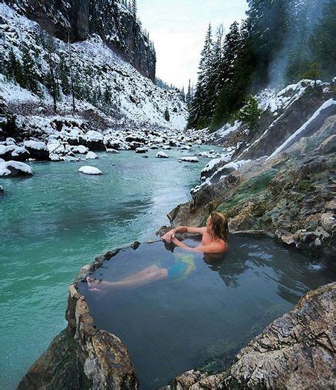 Keyhole Hot Springs near Whistler BC Photo: @joelschat # ...