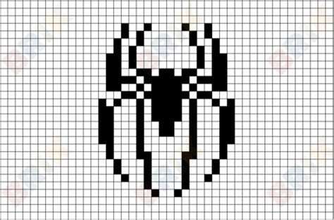 Spider Pixel Art | Pixel art, Easy pixel art, Spiderman pixel art