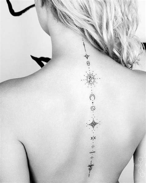 25 Unique & Beautiful Back Tattoos for Women, Females or Girls