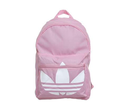 Lyst - Adidas Originals Trefoil Canvas Backpack in Pink