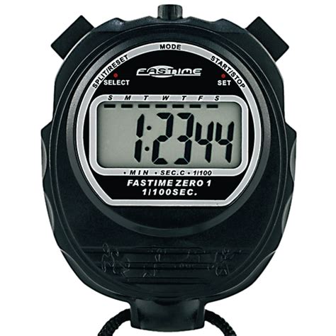 HE1008975 - Fastime 01 Stopwatch - Black - Pack 10 | Hope Education