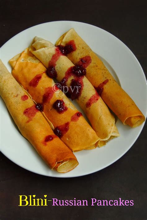 Priya's Versatile Recipes: Blini - Russian Pancake