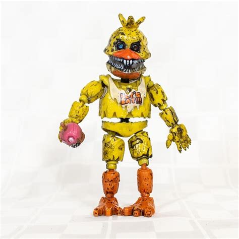 Five Nights at Freddy's Nightmare Chica Action Figure | #4648541450