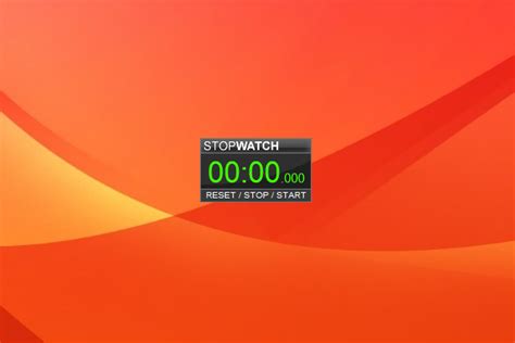 StopWatch Timer Windows 10 Gadget - Win10Gadgets