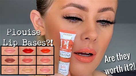 NEW PLOUISE LIP BASES REVIEW | Hannah Webster - YouTube