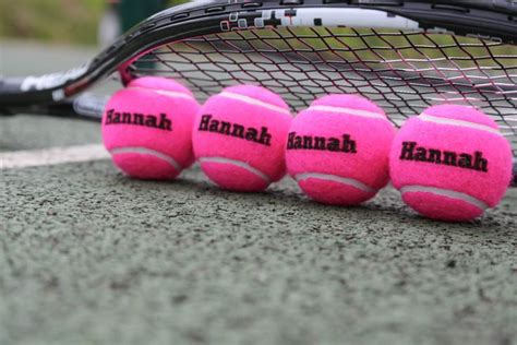 Personalised tennis balls - a fabulous gift for any tennis lover ...