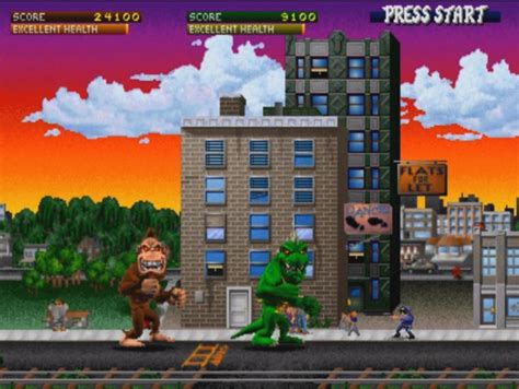 RAMPAGE (1986) Video game - MOVIES and MANIA