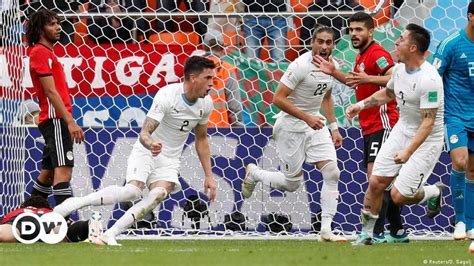 World Cup 2018: Last-gasp Uruguay header sinks Egypt – DW – 06/15/2018