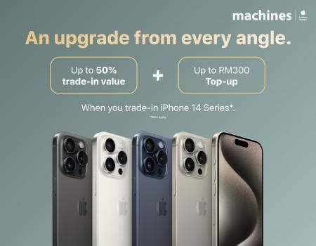 Machines iPhone 15 Pro Promotion