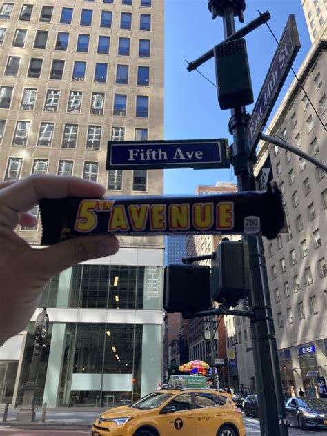 Enjoying a 5th Avenue on 5th Avenue : r/funny