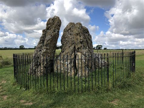 A Thread from @Moudhy: "The Neolithic stone circle known as the King’s Men, one of three ...