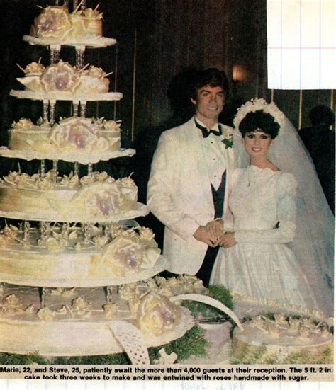 Marie Osmond and Steve Craig | Celebrity wedding photos, Wedding, Family wedding