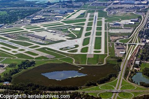 aerial view above Minneapolis Saint Paul Wold Chamberlain international airport KMSP | Aerial ...