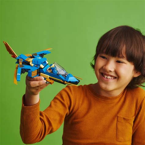 Buy LEGO NINJAGO Jay Lightning Jet EVO 71784 Building Toy Set Online at ...