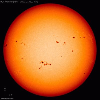 Sunspots | The Schools' Observatory