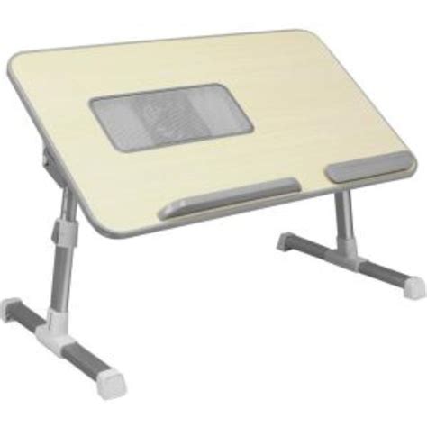 Aluratek Adjustable Ergonomic Laptop Cooling Table with Fan 812658013154 | eBay